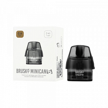 Картридж Aspire Brusko Minican 5 PRO 0.6ohm 1шт